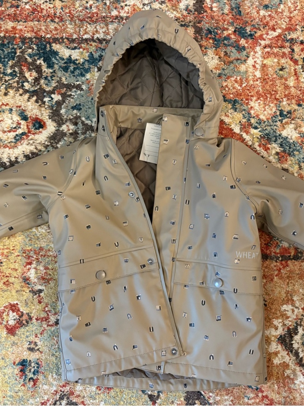 Wheat Thermo Rain Jacket